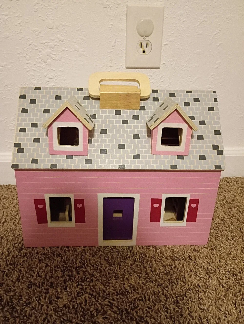 Melissa and Doug wooden house